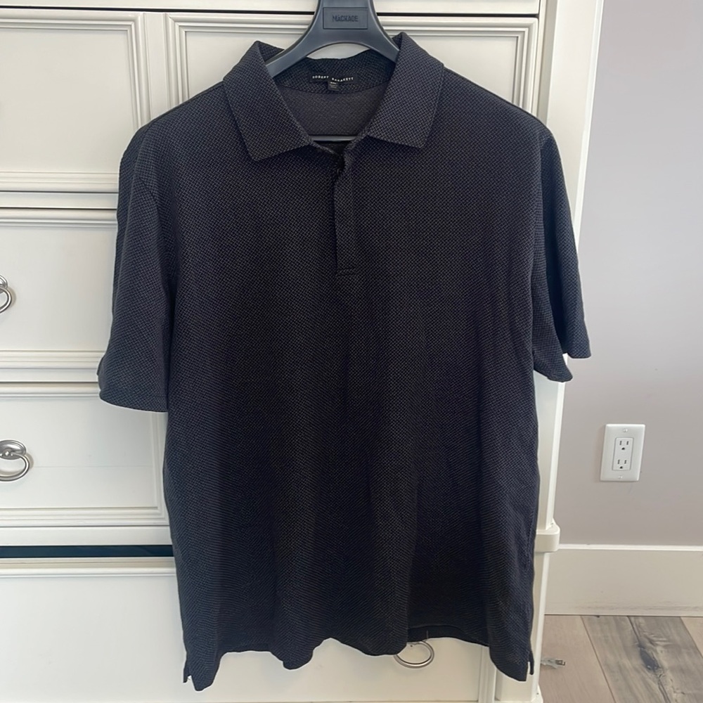Robert Barakett Collared Tee sz XXL